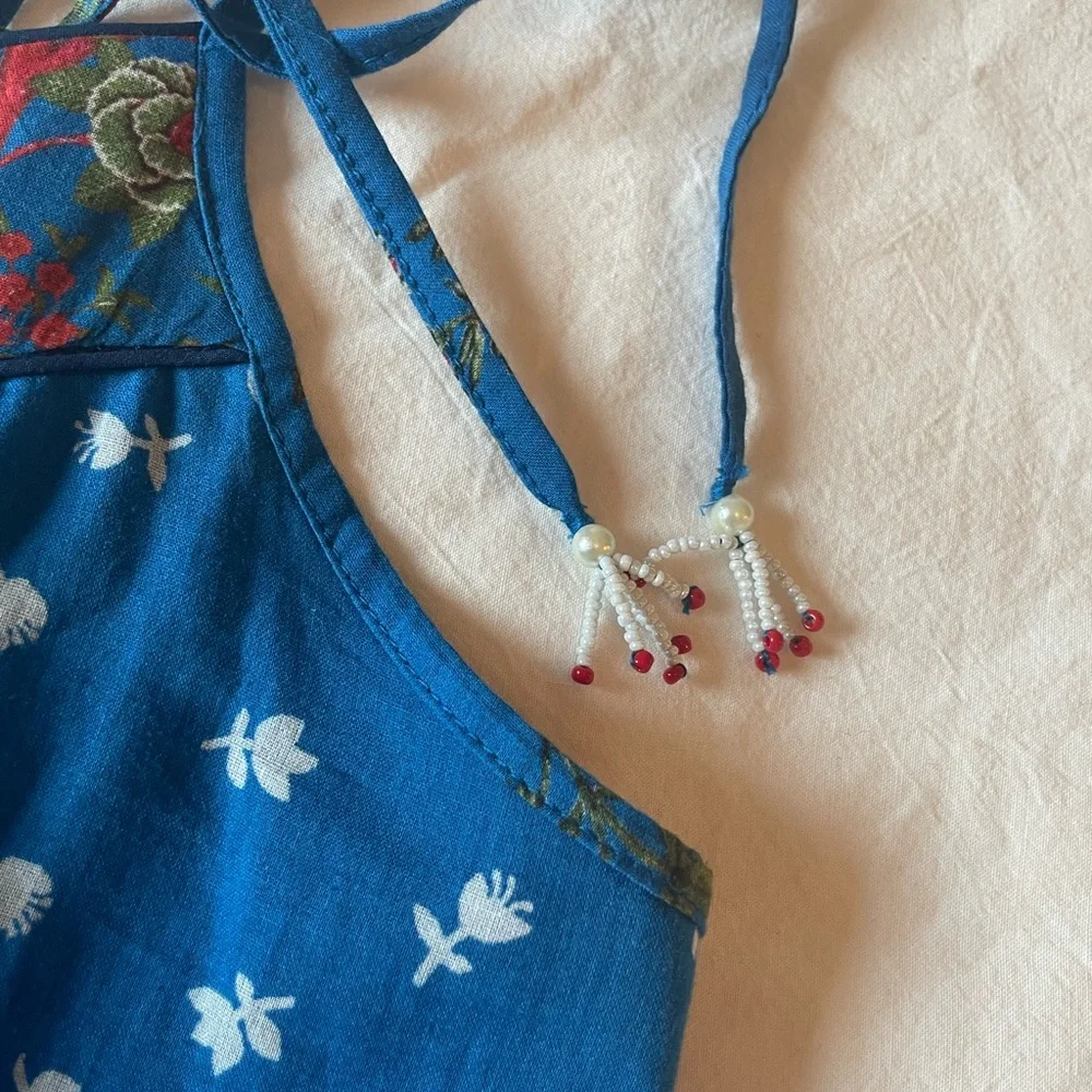 Anthropologie Floral Crochet Tank - Picture 5 of 7